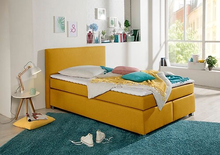 INOSIGN Boxspringbett "Eliana", inkl. Topper, in 4 Breiten, 3 Matratzenarte günstig online kaufen