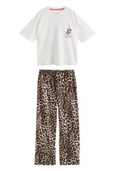 Next Pyjama Kurzarm-Schlafanzug aus 100 % Baumwolle günstig online kaufen