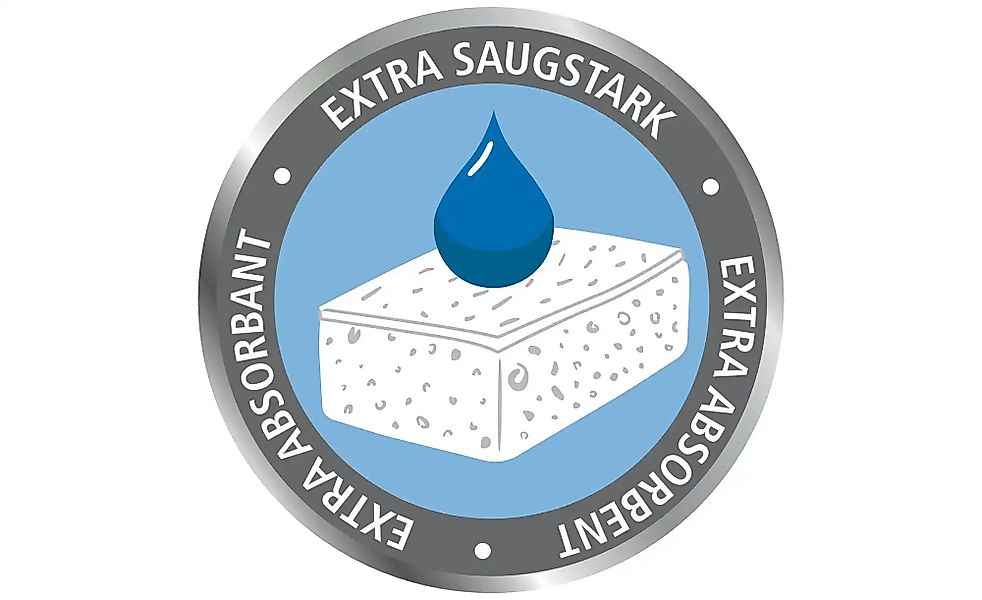 Abtropfmatte extra saugstark Mikrofaser   ¦ grau ¦ Mikrofaser ¦ Maße (cm): günstig online kaufen