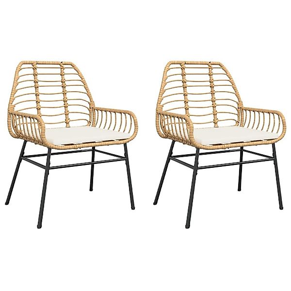 vidaXL Gartenstuhl Gartenstühle 2 Stk. mit günstig online kaufen