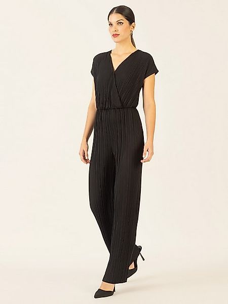 Apart Jumpsuit aus einer unregelmäßig plissiertem Jerseyware günstig online kaufen