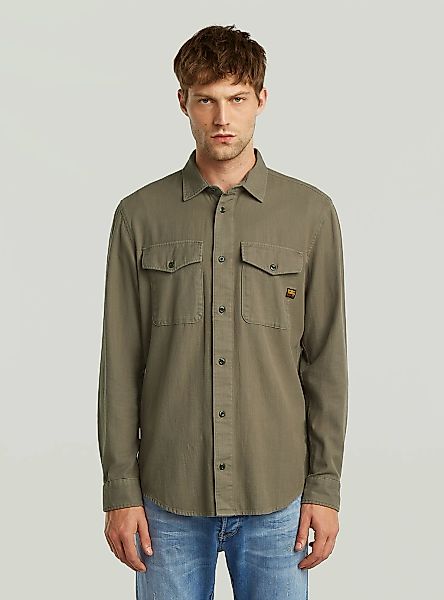 G-STAR Langarmshirt "Marine Slim Shirt" günstig online kaufen