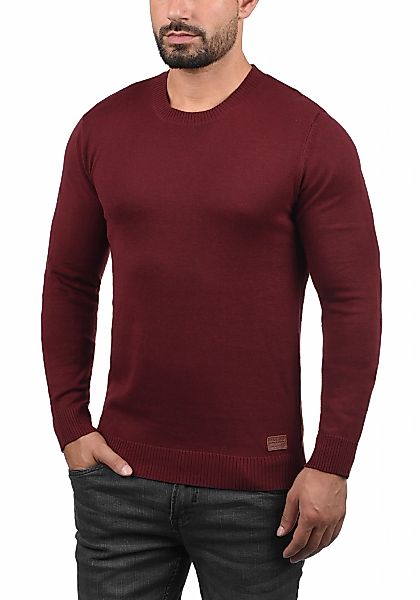 Blend Strickpullover "BHLars" Strickpullover mit aufgestickten Ellenbogenpa günstig online kaufen