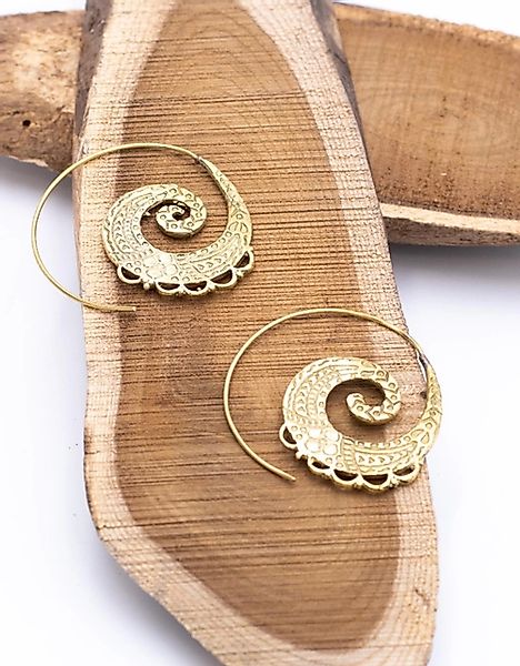 Kimago Look Ohrhänger-Set Handgefertigte Ohrringe, Goldfarbene günstig online kaufen