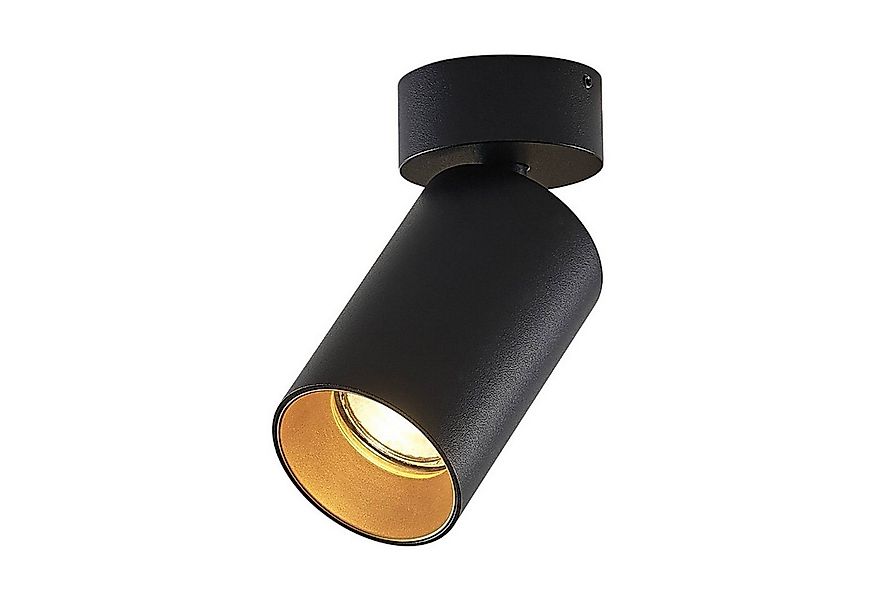 Arcchio Deckenstrahler Brinja, Metall, Schwarz IP20, 1 x 8 W LED günstig online kaufen