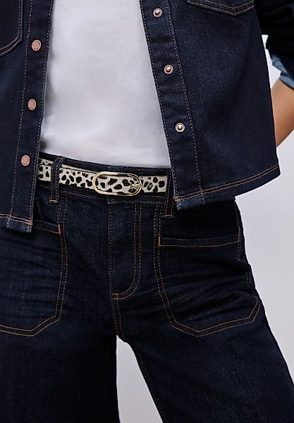 STREET ONE Ledergürtel Echtleder günstig online kaufen