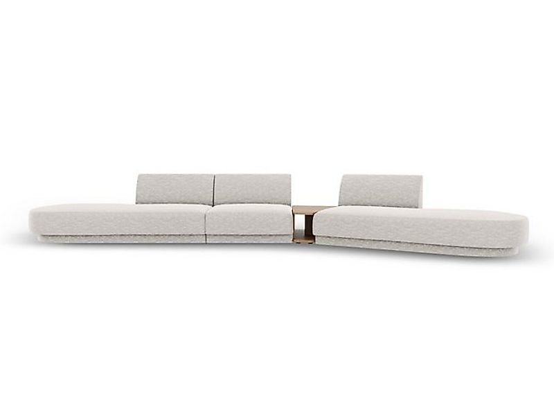 Micadoni Sofa Miley, modular 5-Sitzer ohne Armlehnen günstig online kaufen