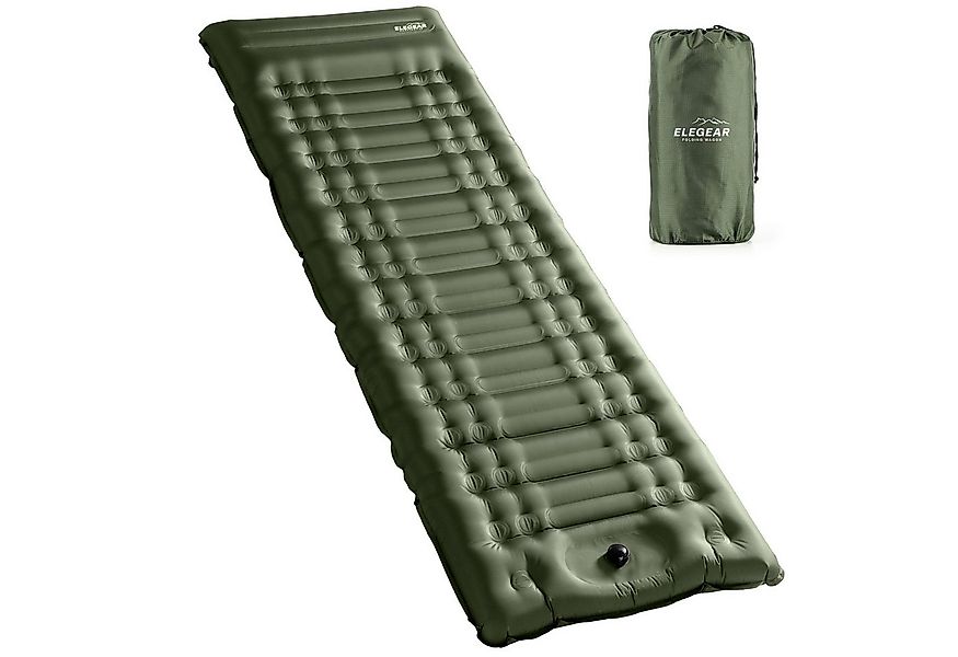Elegear Isomatte 10cm dicke Campingmatte, 200×65/140CM Aufblasbar Superleic günstig online kaufen