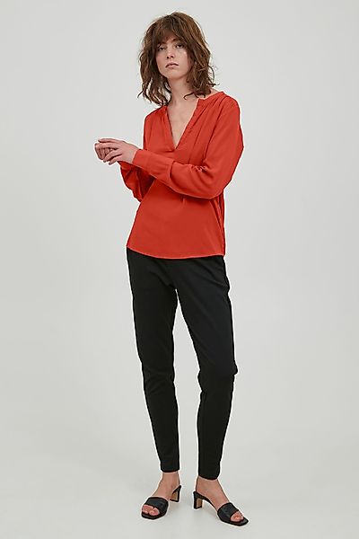 Ichi Langarmbluse IHMAIN Blusenshirt mit bequemer Passform günstig online kaufen