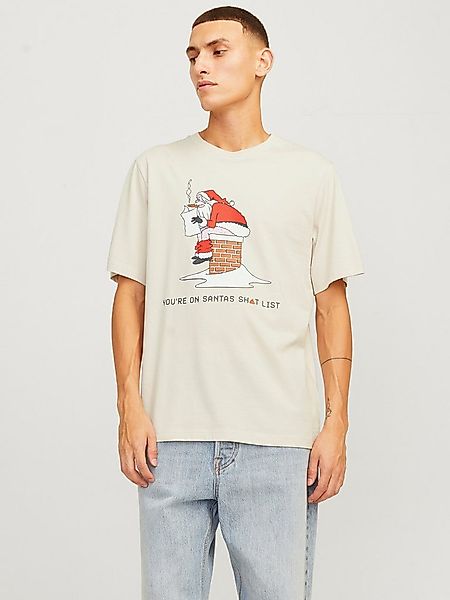 Jack & Jones Rundhalsshirt JJXMAS FUNNY TEE SS CREW NECK günstig online kaufen