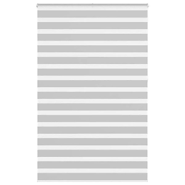 vidaXL Doppelrollo Hellgrau 150x230 cm Stoffbreite 145,9 cm Polyester 40145 günstig online kaufen