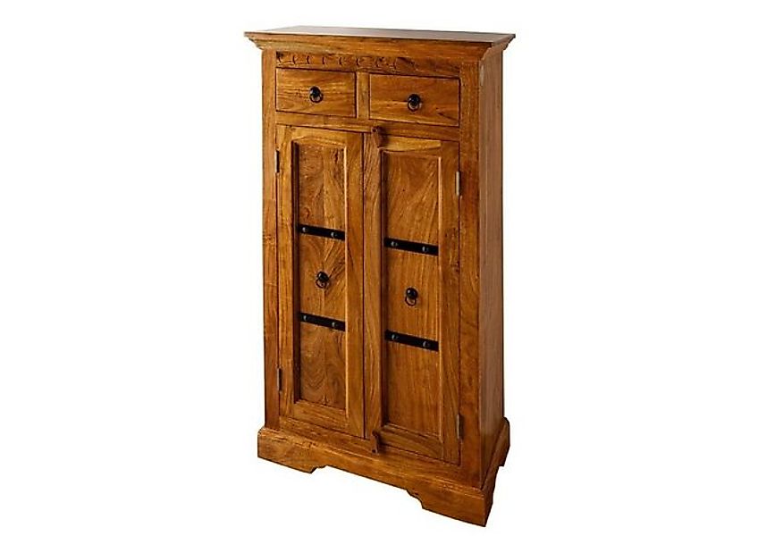 Massivmoebel24 Dreh-/Schwebetürenschrank #0525 (Schrank Akazie 72x38x132 ho günstig online kaufen