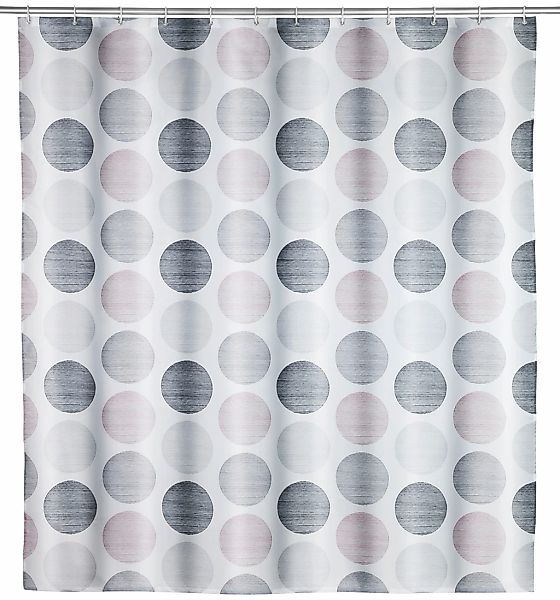 WENKO Duschvorhang "Pastell Dots" Breite 180 cm Höhe 200 cm günstig online kaufen