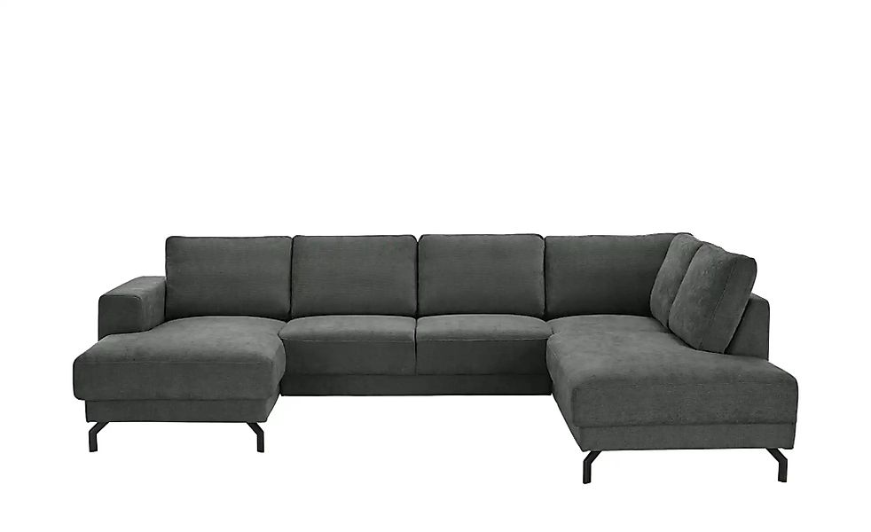 switch Wohnlandschaft  Brazil ¦ grau ¦ Maße (cm): B: 303 H: 78 T: 200.0 Pol günstig online kaufen