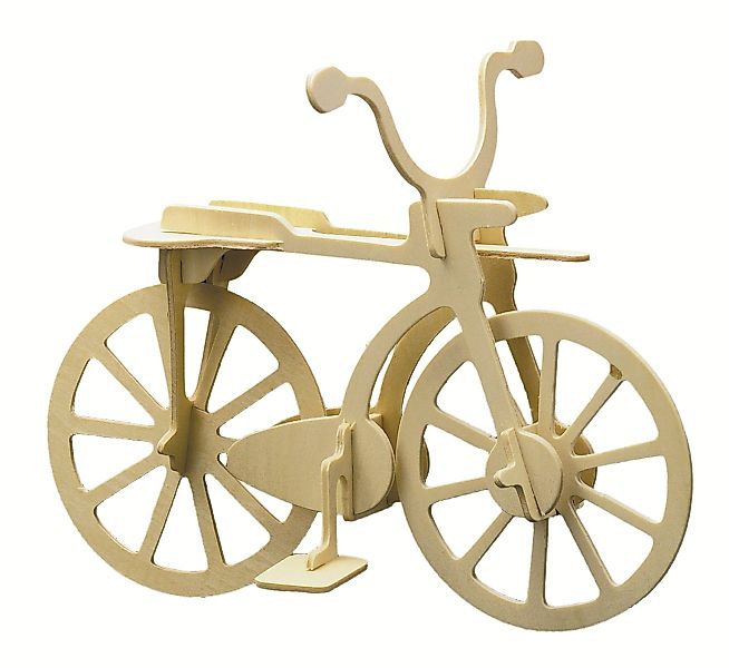 Pebaro 3D-Puzzle Holzbausatz Fahrrad, 850/2, 11 Puzzleteile günstig online kaufen