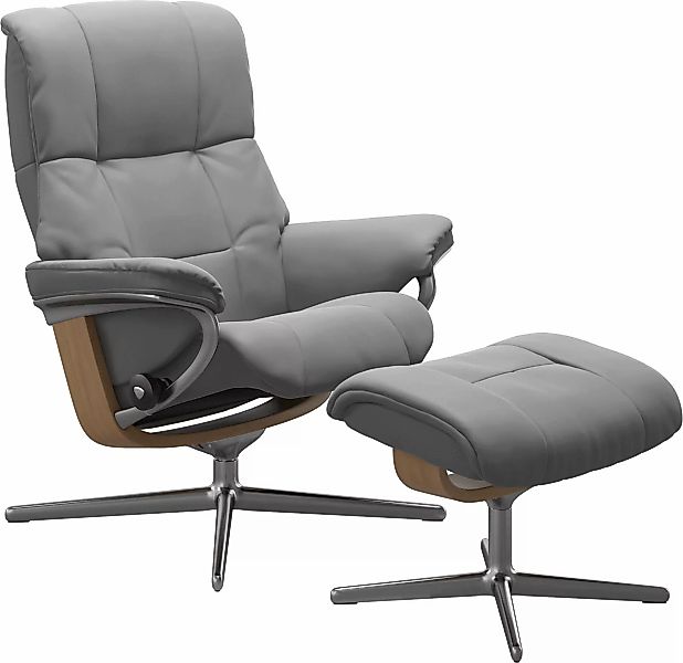 Stressless Fußhocker "Mayfair", mit Cross Base, Größe S, M & L, Holzakzent günstig online kaufen