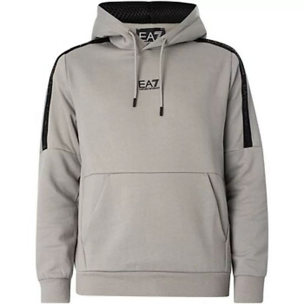 Emporio Armani EA7  Sweatshirt Kapuzenpullover mit mittlerem Logo günstig online kaufen