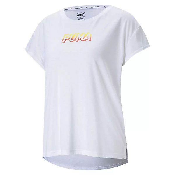 Puma Modern Sports Kurzarm T-shirt S Puma White / Celandine günstig online kaufen
