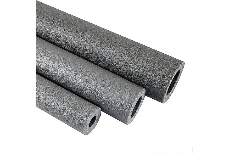 Scorprotect® Steinwolle PE Rohrisolierung angeschlitzt Farbe grau 1 Meter günstig online kaufen