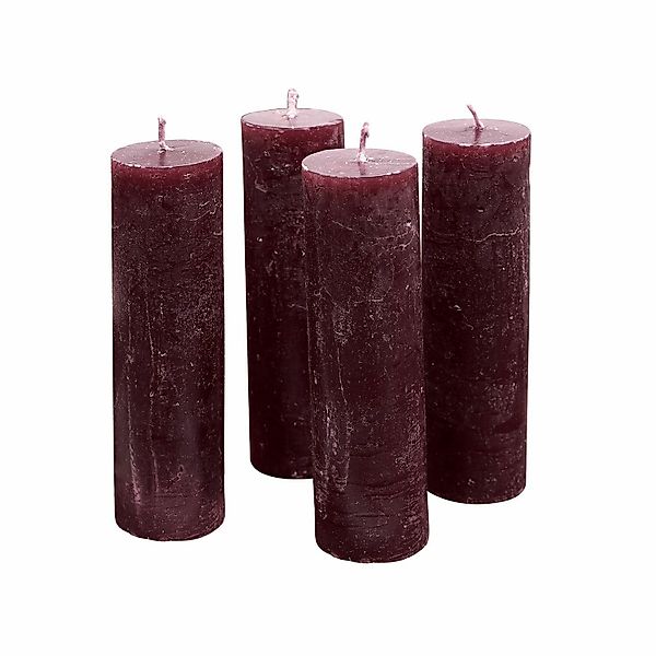 Mirabeau Stumpenkerze Kerze 4er Set Muriel günstig online kaufen
