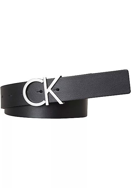 Calvin Klein Ledergürtel "CK ADJ.LOGO BELT 3.5CM" günstig online kaufen
