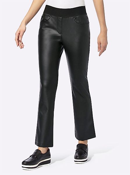 heine Jerseyhose Lederimitat-Hose Innenbeinlänge ca.71 cm günstig online kaufen