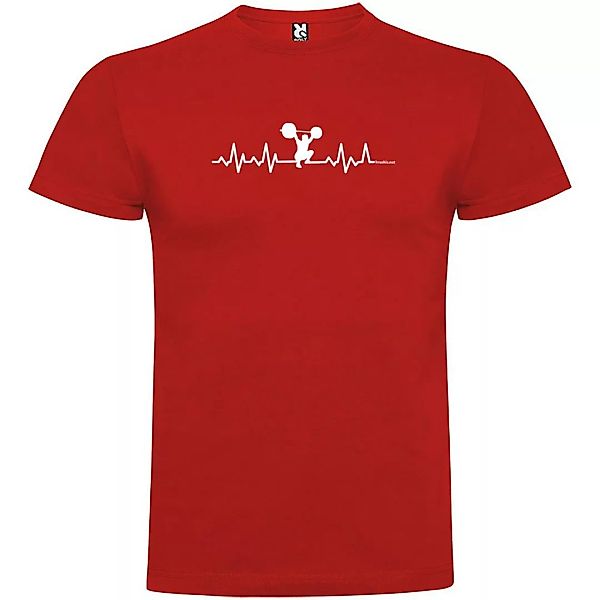 Kruskis Fitness Heartbeat Kurzärmeliges T-shirt 3XL Red günstig online kaufen