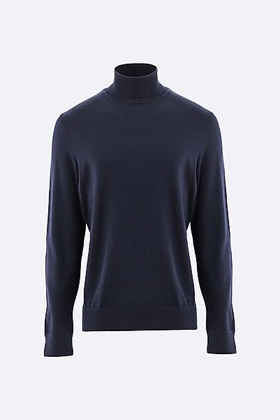 Rollkragenpullover aus Merzerisierter Merinowolle günstig online kaufen
