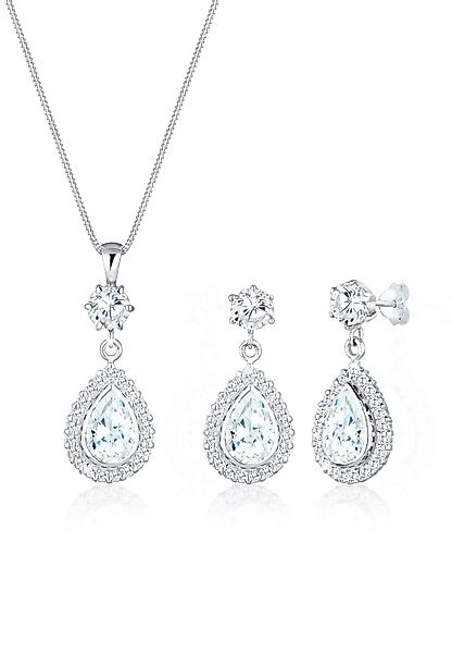 Elli Premium Schmuckset Edle Tropfenform verziert günstig online kaufen