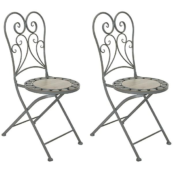 Acamp Klappstuhl die Provence Aluminium/ Stahl Schwarz 2er Set günstig online kaufen