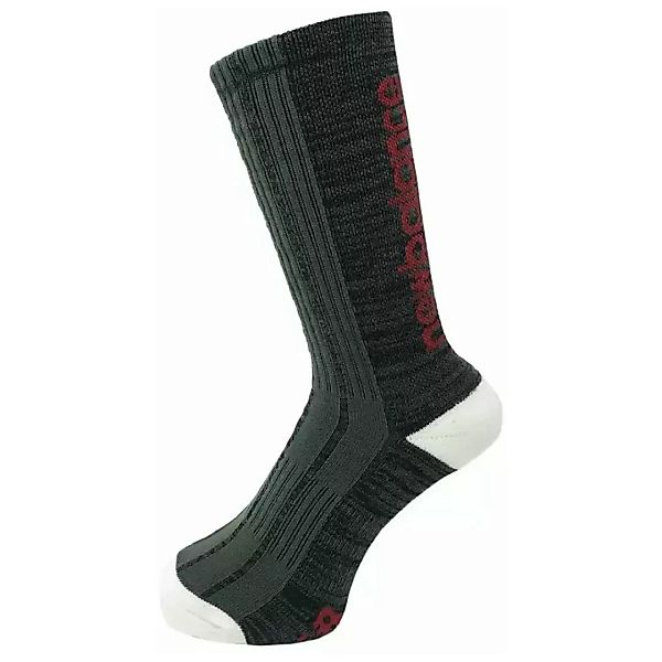 New Balance Lifestyle Contrast Heel To Toe Crew Socken EU 37-42 Black günstig online kaufen