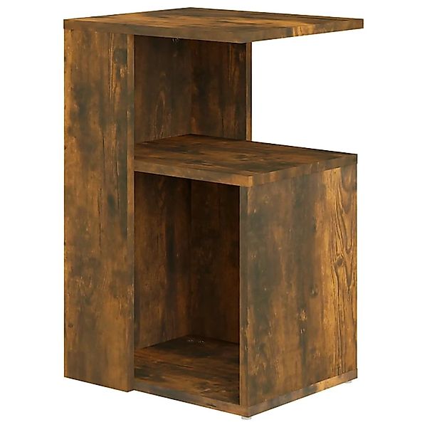 vidaXL Beistelltisch Räuchereiche 36x30x56 cm Holzwerkstoff 815189 günstig online kaufen