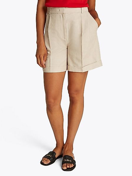 Tommy Hilfiger Shorts LINEN MIX PLEATED SHORT mit Falten,kühlendes Premium günstig online kaufen