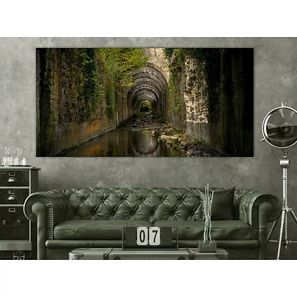 Bild auf Leinwand Orbaitzet Tunnel (1 Part) Wide XXL günstig online kaufen