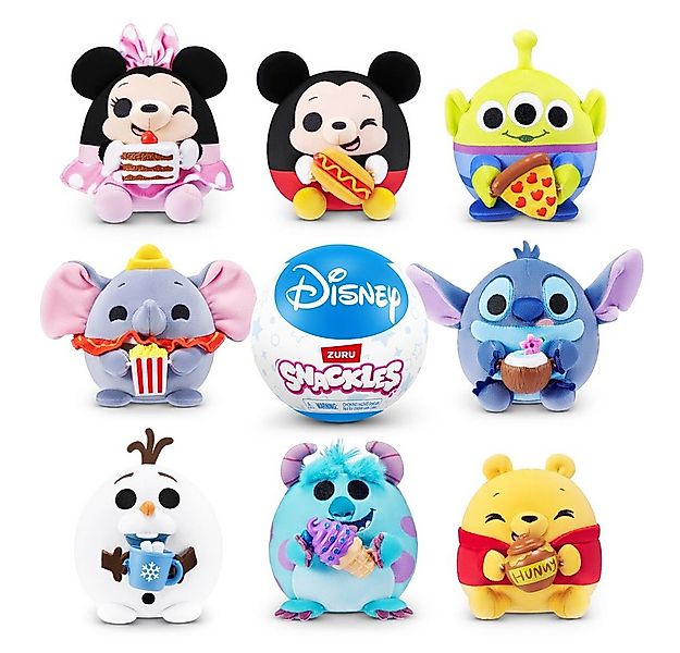 ZURU Spielfigur Snackles - Disney - Plüschfigur S1 - 1 Stück günstig online kaufen