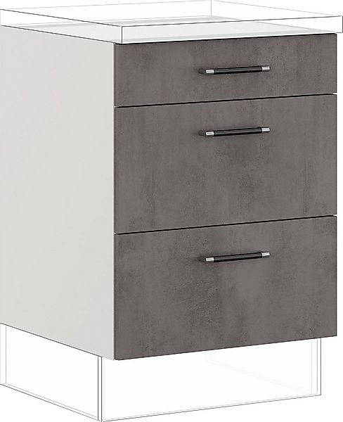 IMPULS KÜCHEN Unterschrank "Prag und Valencia", Breite/Höhe: 60/72,3 cm vor günstig online kaufen