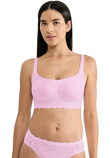sloggi Bustier ZERO Feel Bliss Top unsichtbar mit Spitzenoptik günstig online kaufen
