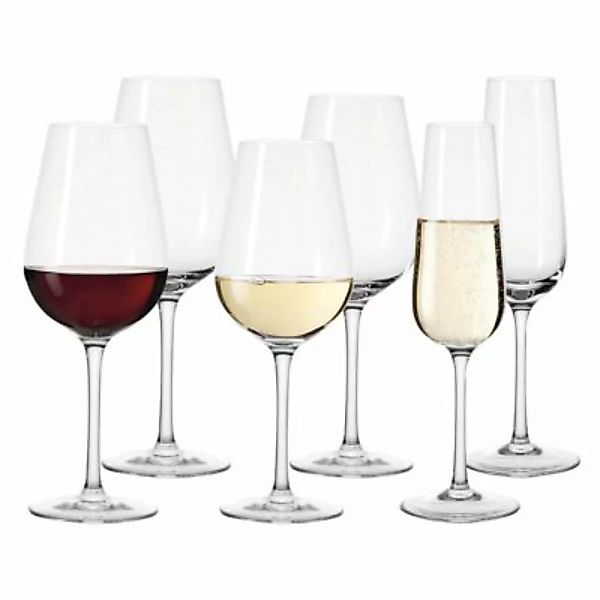 LEONARDO TIVOLI Rotwein Weißwein Sekt Gläser 6er Set Trinkgläser transparen günstig online kaufen
