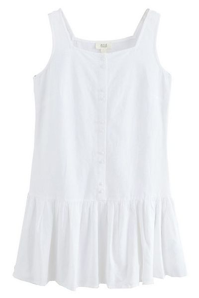 Next Volantkleid Boho-Minikleid mit Volants und Karree-Ausschnitt (1-tlg) günstig online kaufen