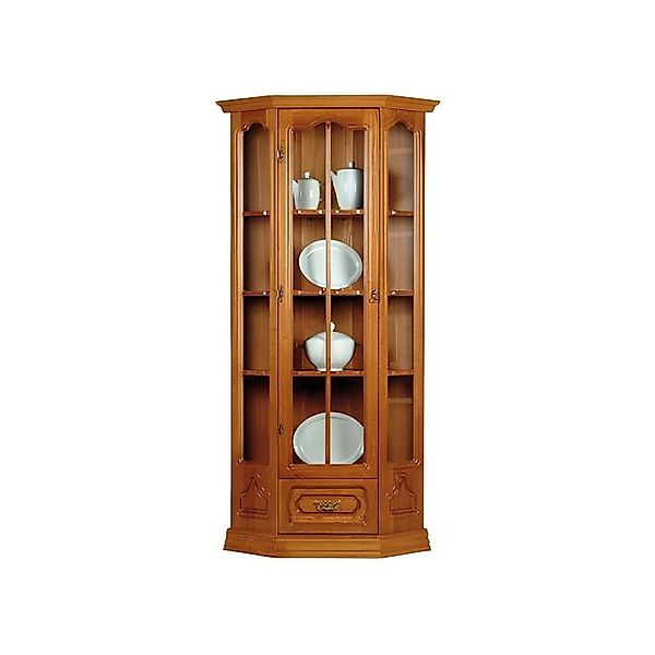 Xlmoebel Vitrine Traditioneller Schrank Buffet Vitrine Kommode Glasvitrine günstig online kaufen