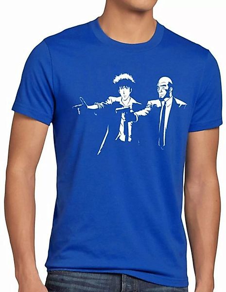 style3 Print-Shirt Herren T-Shirt Bebop Fiction swordfish anime mono racer günstig online kaufen