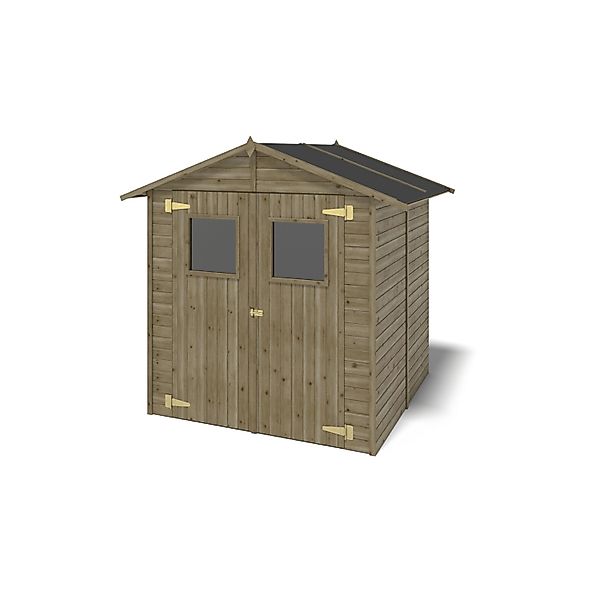 Altanka Gartenhaus   Gerätehaus 3.46 m2   1.9x1.82 m   12.5 mm   Imprägnier günstig online kaufen