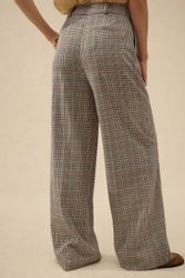 Next Palazzohose Karierte Hose mit weitem günstig online kaufen