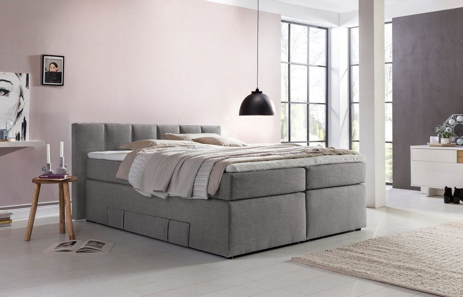 Möbelfreude Boxspringbett Boxspringbett Beatrice 200x200 cm günstig online kaufen