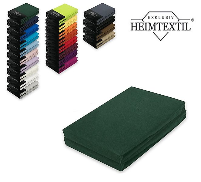 EXKLUSIV HEIMTEXTIL Spannbettlaken Marke Jersey Spannbettlaken günstig online kaufen