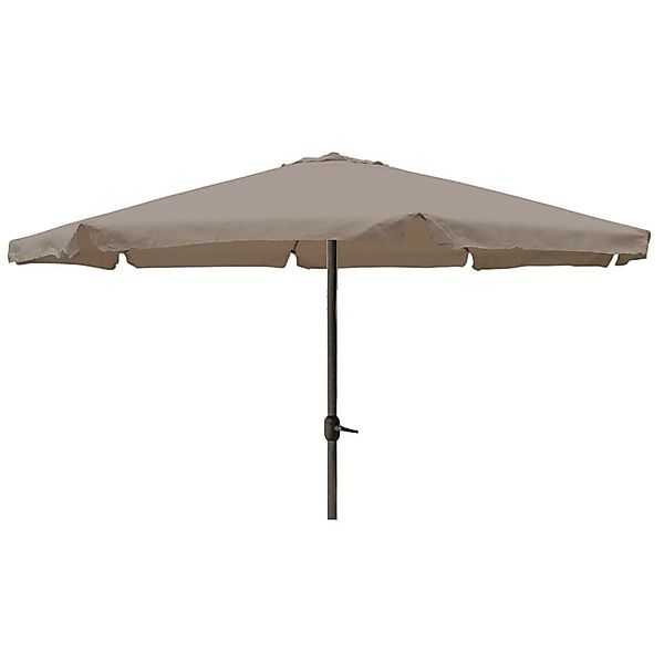 Lex XXL Alu Sonnenschirm Ø 4m Kurbelschirm Gartenschirm Marktschirm Krempe günstig online kaufen