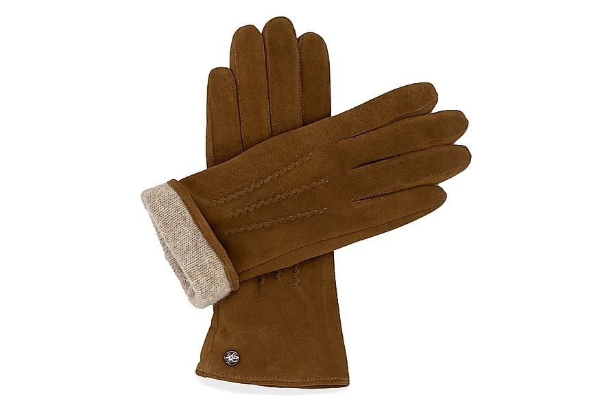 Hand Gewand by Weikert Lederhandschuhe LEYLA – Lamm-Velour-Lederhandschuhe günstig online kaufen