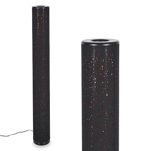 hofstein Stehlampe »Laerru« runde Bodenlampe aus günstig online kaufen
