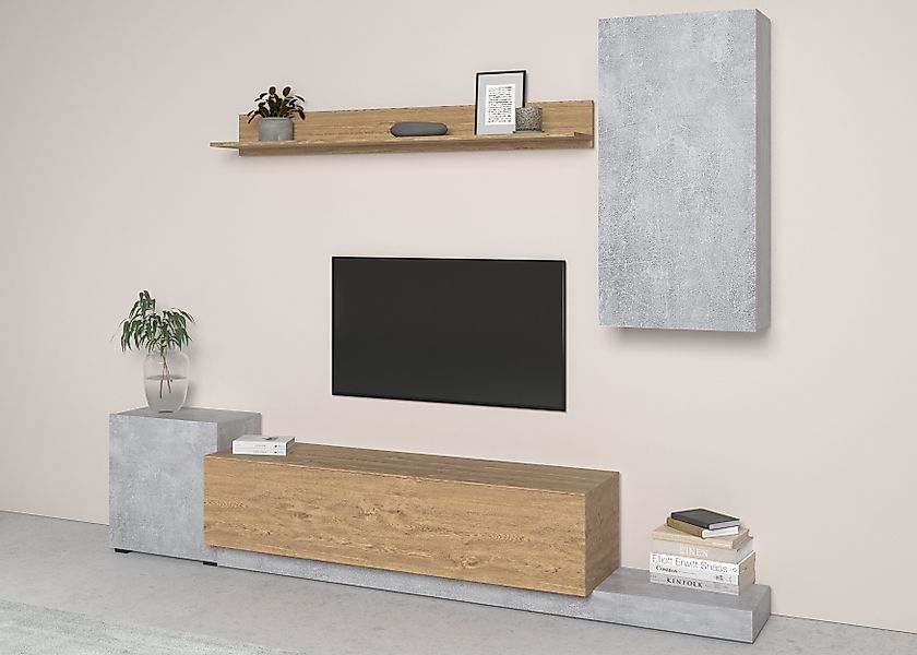 INOSIGN Wohnwand "Rimini" Set, 4 Stk. tlg. günstig online kaufen