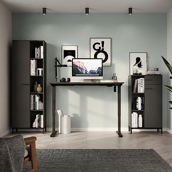 GERMANIA Büromöbel-Set "GW-Rovigo", (3 tlg.), Schreibtisch elektrisch höhen günstig online kaufen